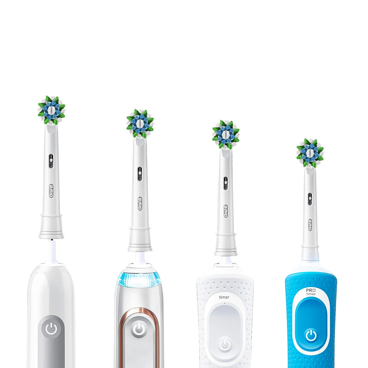 Oral-B Cross Action Replacement Electric Toothbrush Heads, 10-count