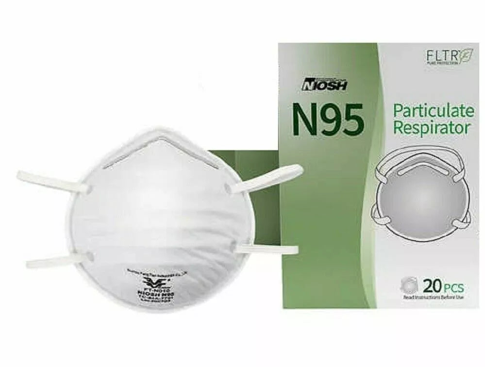 FLTR N95 Particulate Respirator Mask, 20 Count