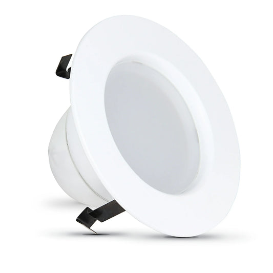Feit Electric Enhance LED 4" White Trim 7.2W (50W Eq) Retrofit Kit Recessed Light