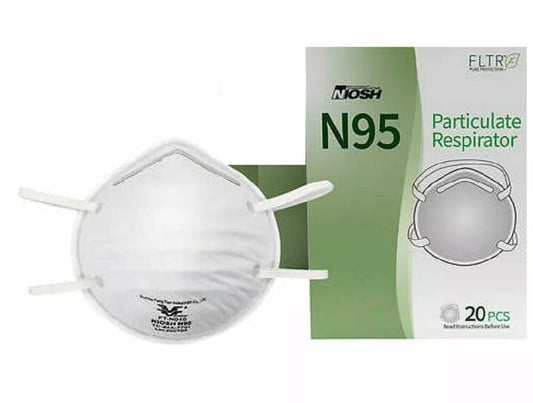 FLTR N95 Particulate Respirator Mask, 20 Count